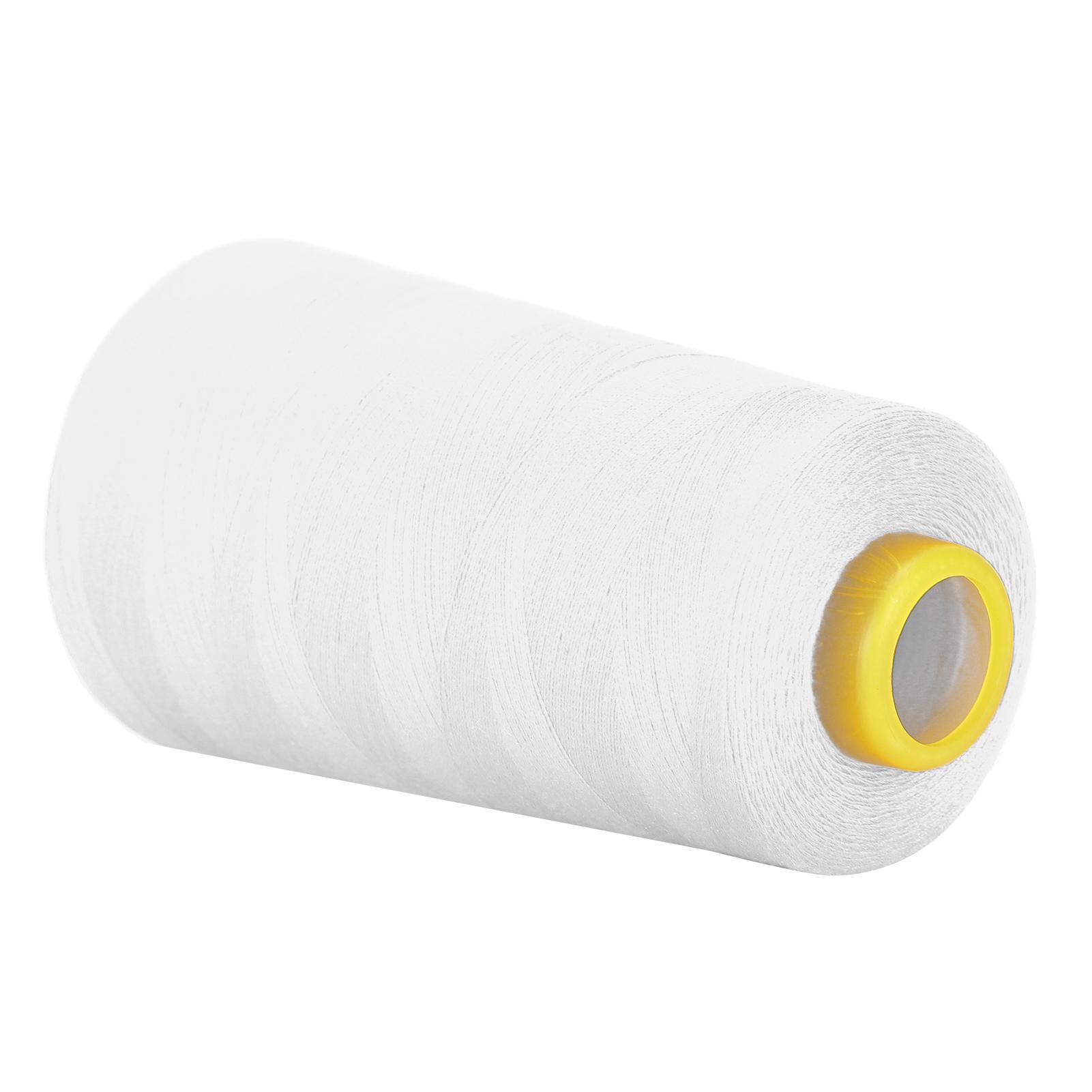 402 Polyester Nähgarn 3000 Yards Handnähgarn für DIY Handwerk Schneiderei weiß von Joom DACH