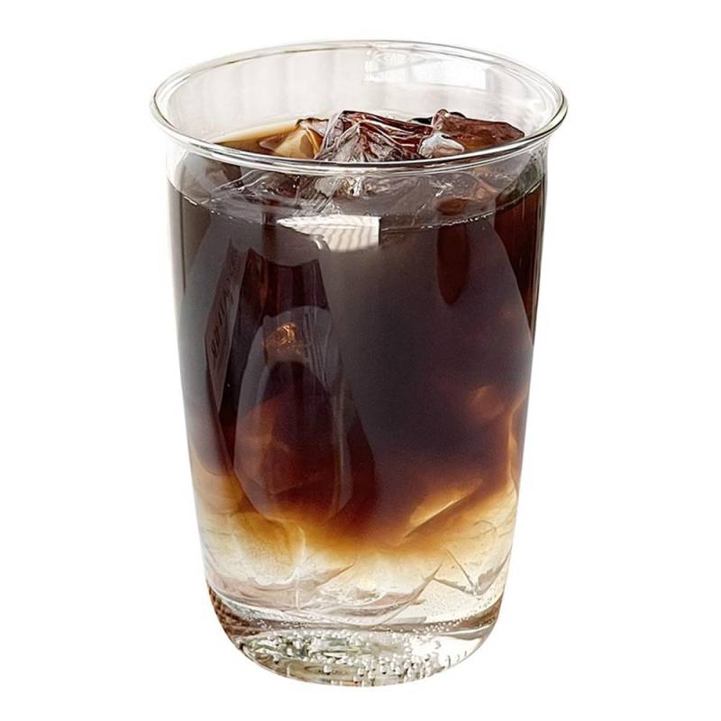420 ml Glas Tasse Transparent Hohe Borosilikat Wasser Saft Glas Bier Becher Milch Kaffee Tassen Drink Küche Zubehör 420ml von Joom DACH