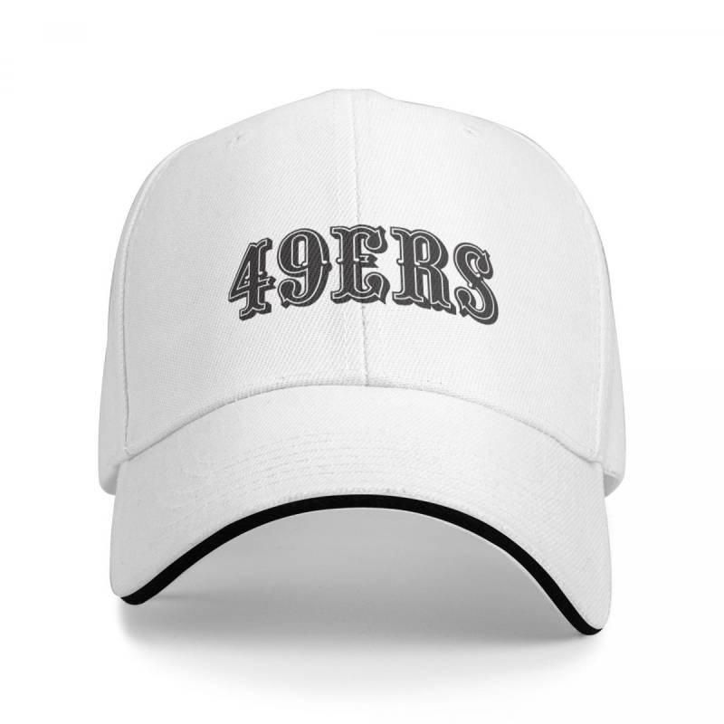 49ers - 49ers Logo - 49ers Geschenke - Geschenkidee 49ers - Stück Cap Baseball Cap Wintermütze Unisex Damen Caps Damen Unisex von Joom DACH