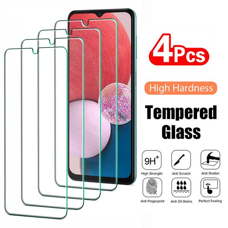 4PCS 4 Stück gehärtetes Glas Samsung Galaxy A53 iPhone 11 12 13 14 XiaoMi Mi RedMi Note POCO Huawei Honor Realme OPPO VIVO Displayschutzfolie Glasfolie Huawei P40 Lite 5G weiß von Joom DACH