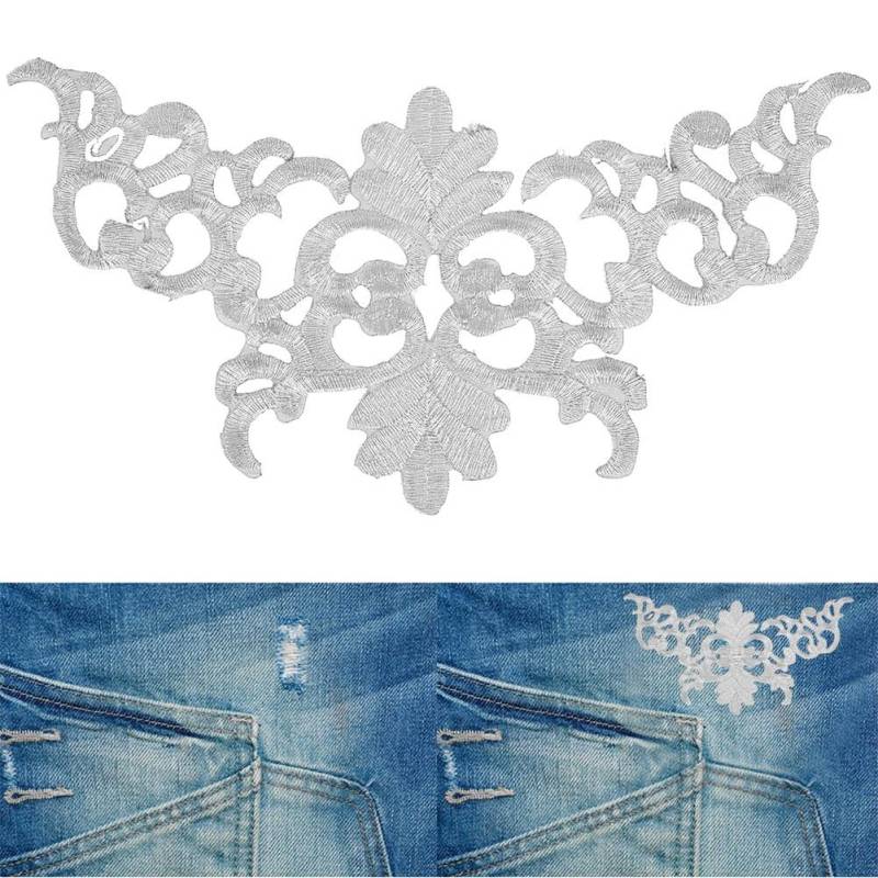 4PCS bestickt Patch Nähen Tuch Aufkleber DIY Applique Handwerk Dekoration Kleidung von Joom DACH