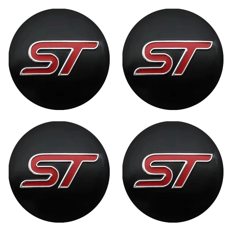 4Pcs 60mm Auto ST Emblem Rad Center Hub Cap Aufkleber Rad Center Hub Abdeckung für FORD 56mm Wheel Center Hub Cap Sticke von Joom DACH