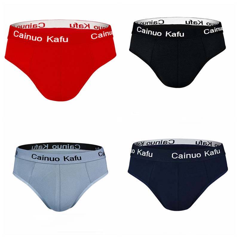 4er-Pack atmungsaktive Herren-Slips für junge Studenten in Übergröße XXXXXL von Joom DACH