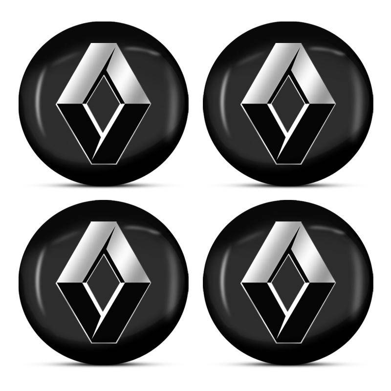 4 Stück 56mm Aluminiumlegierung Auto Radmitte Aufkleber Nabenaufkleber Für Renault Dacia Laguna 2 3 Coupe Modus Kadjar Captur Megane 1 2 3 4 CC Renault von Joom DACH