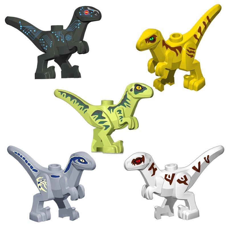 5 Farben 5CM Baby Dinosaurier Bausteine Spielzeug Steine Figuren Spielzeug Kinder Geburtstag Weihnachtsgeschenk 1SET bunt von Joom DACH