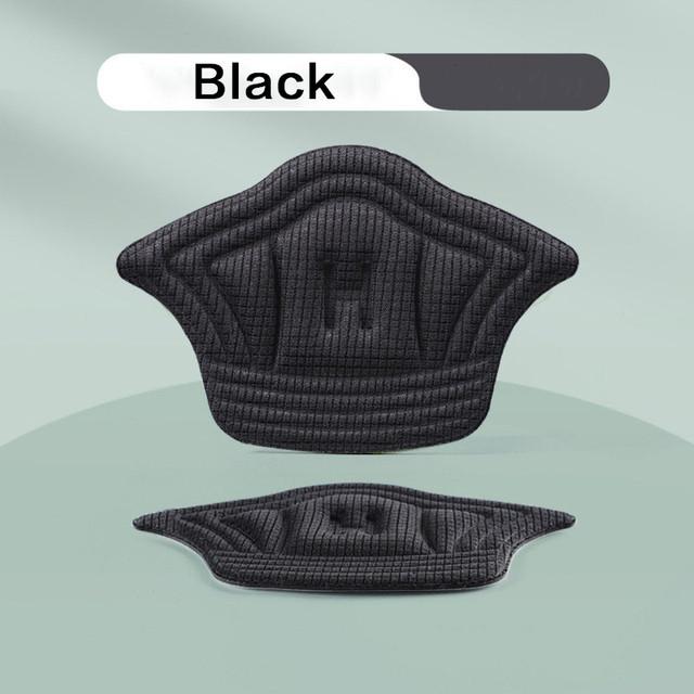 5 Paar Einlegesohlen, Patch-Fersenpolster für Sportschuhe, verstellbare Größe, Anti-Verschleiß-Fußpolster, Kisseneinsatz, Einlegesohle, Fersenschutz, Rückenaufkleber 1Pairs von Joom DACH