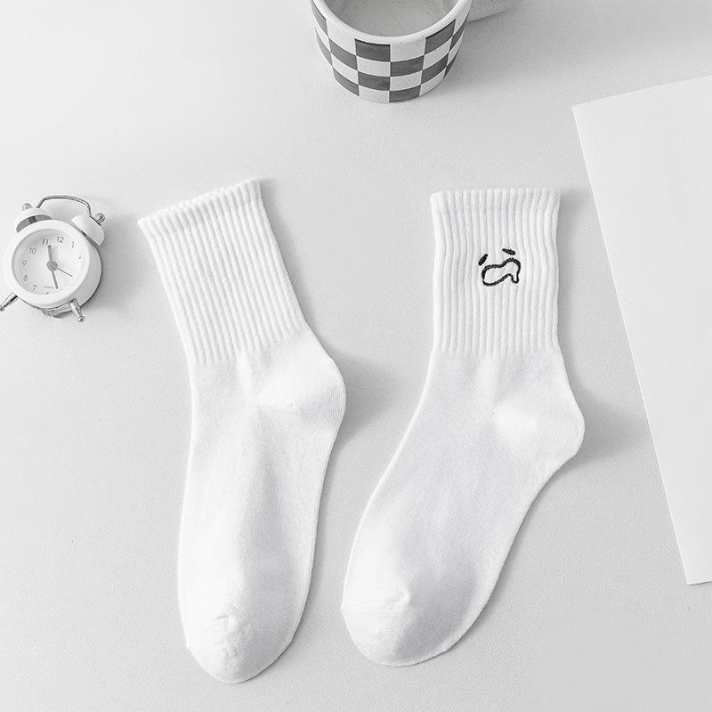 5 Paar Weiße Socken für Damen Frühling und Herbst Lustige Socken für Paare Lässige Sportsocken Studentensocken 5 Pairs 5 Paar Weiße Socken für Damen Frühling und Herbst Lustige Socken für Paare Lässige Sportsocken Studentensocken 5 Pairs von Joom DACH