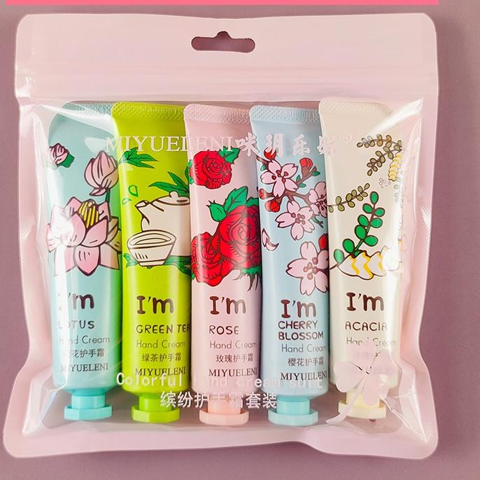 5 Stück/Box Weihnachtsgeschenk-Eis-Handcreme-Set, 30 g, Fruchtduft, feuchtigkeitsspendende Feuchtigkeit floral#3 5 Stück/Box Weihnachtsgeschenk-Eis-Handcreme-Set, 30 g, Fruchtduft, feuchtigkeitsspendende Feuchtigkeit floral#3 von Joom DACH