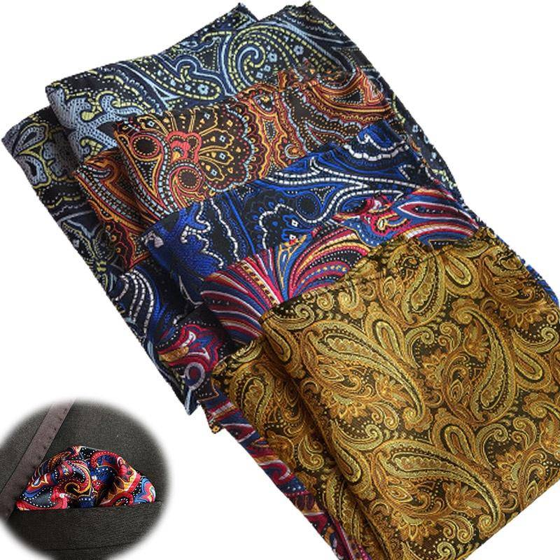 5 Stück 10er-Pack Einstecktücher aus Seide für Herren – das perfekte Geschenk für jeden Anlass 5pcs von Joom DACH