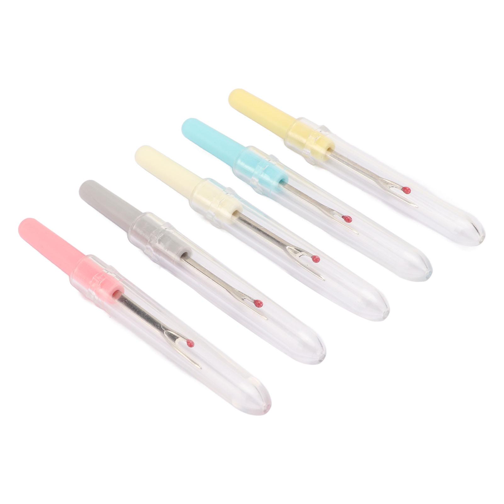 5 Stück Bunter Nahttrenner mit Runder Kugel Nähgarn Entferner Cutter Kreuzstichwerkzeuge von Joom DACH