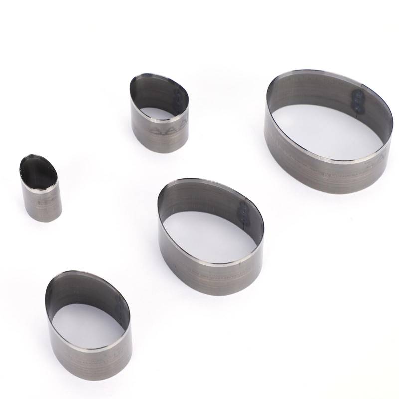 5 Stück Leder Schneidstanzformen Set Hohlstanzmesser Handgefertigte Stanzform für Tasche Gürtel Geldbörse von Joom DACH