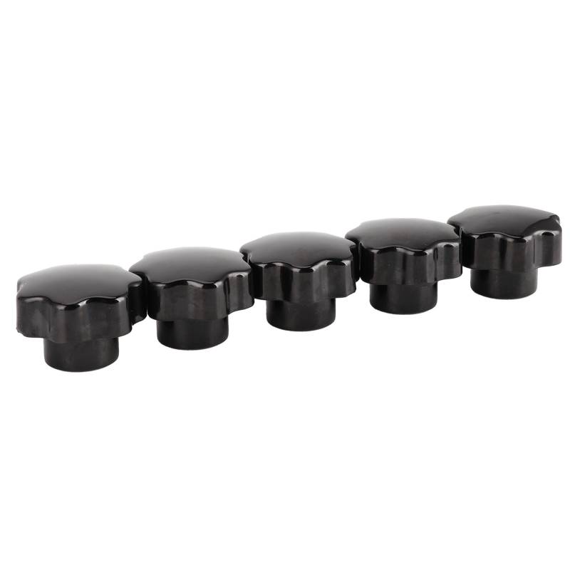 5 Stück Muttern Knopf Griffe 7-Stern mit Messingkern für Industrieausrüstung Werkzeug M12x50 von Joom DACH