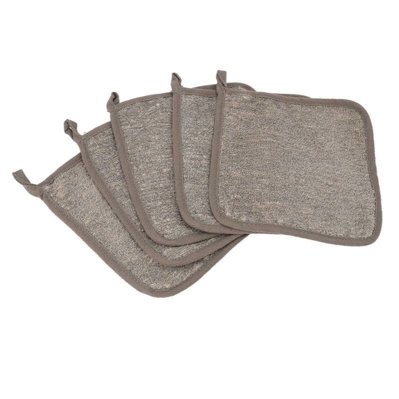 5 Stück Peeling-Waschlappen Körperpeeling Gesichts- und Körpermassage Badetuch für Frauen und Männer von Joom DACH