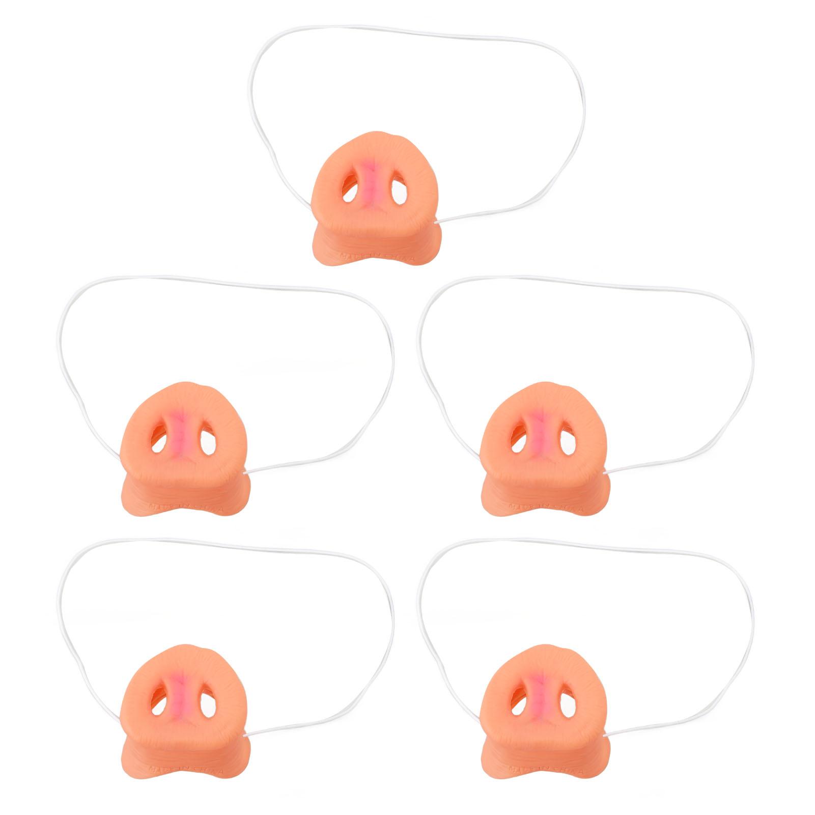 5 Stück Schweinenase mit Gummiband Fügt Authentizität hinzu Niedliches Tier Schweineschnauze Kostümzubehör für von Joom DACH