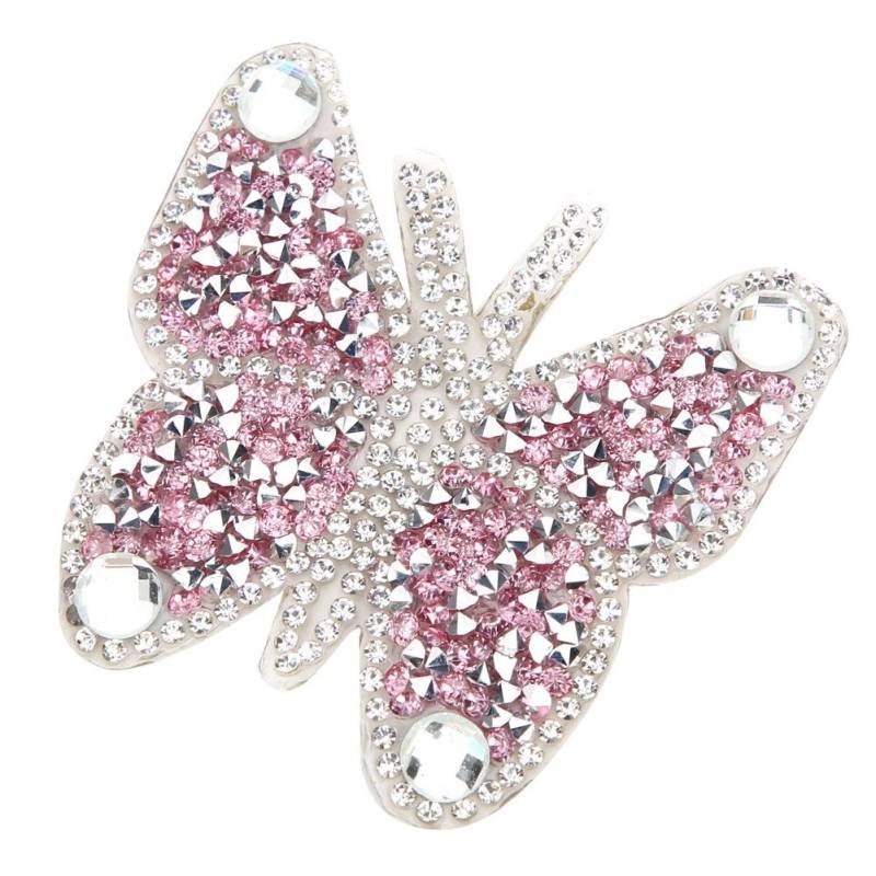 5 Stück Strass Stoffaufnäher Stickerei Aufkleber Heißschmelzkleber Applikation DekorSilber von Joom DACH