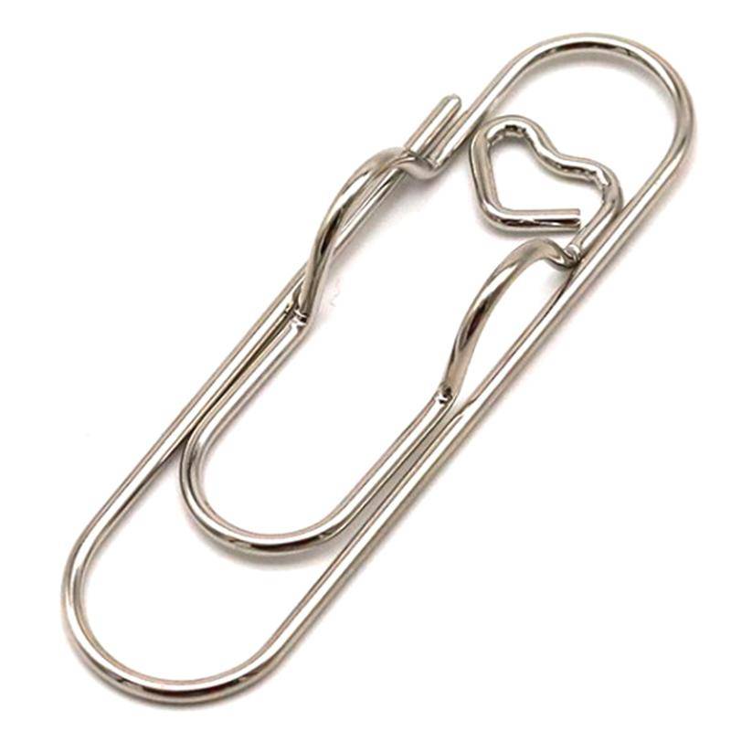 5 Stücke Büroklammern Metall Stifthalter Clip Schule Lesezeichen Foto Memo Ticket Clip Schreibwaren Büro Schulbedarf silber von Joom DACH