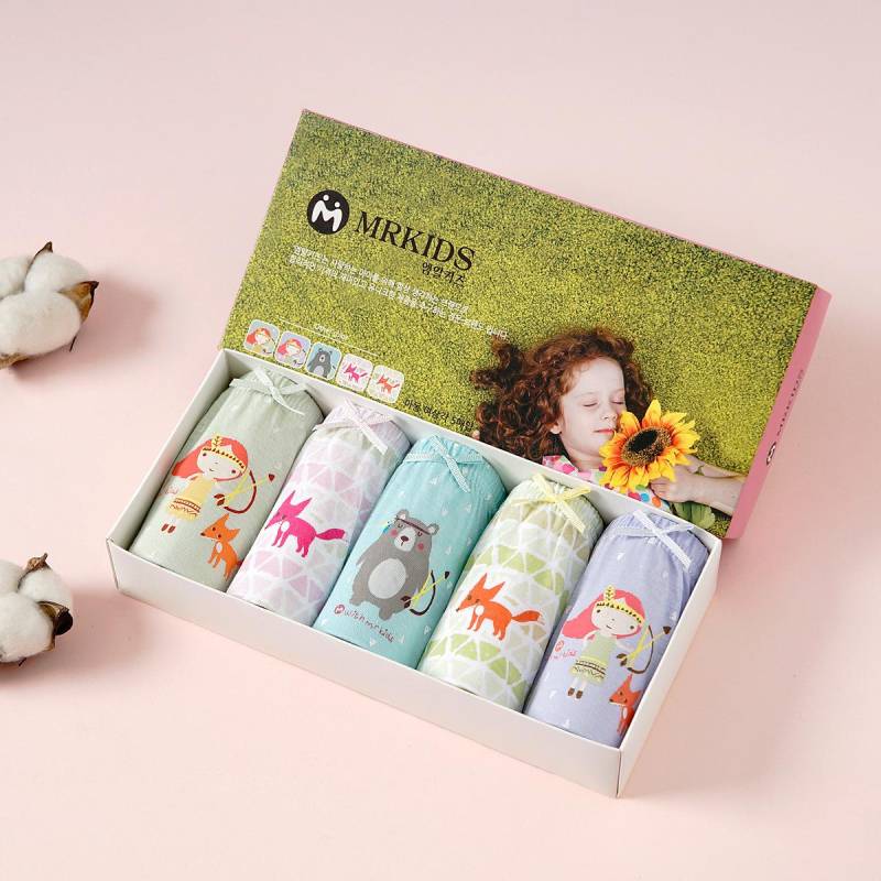 5 Teile/los Kinder Unterwäsche Baumwolle Höschen für Mädchen Cartoon Babys Dreieck Slip Atmungsaktive Kinder Slip Mädchen Schlüpfer 1-3Y von Joom DACH