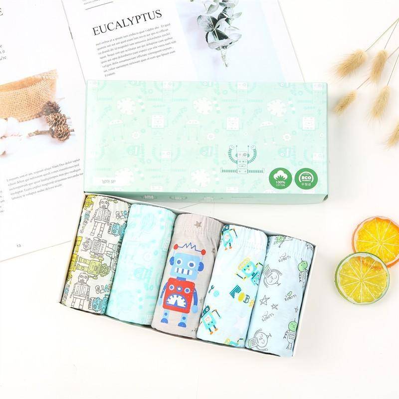 5 Teile/los Kinder Unterwäsche Baumwolle Höschen für Mädchen Cartoon Babys Dreieck Slip Atmungsaktive Kinder Slip Mädchen Schlüpfer 1-3Y von Joom DACH