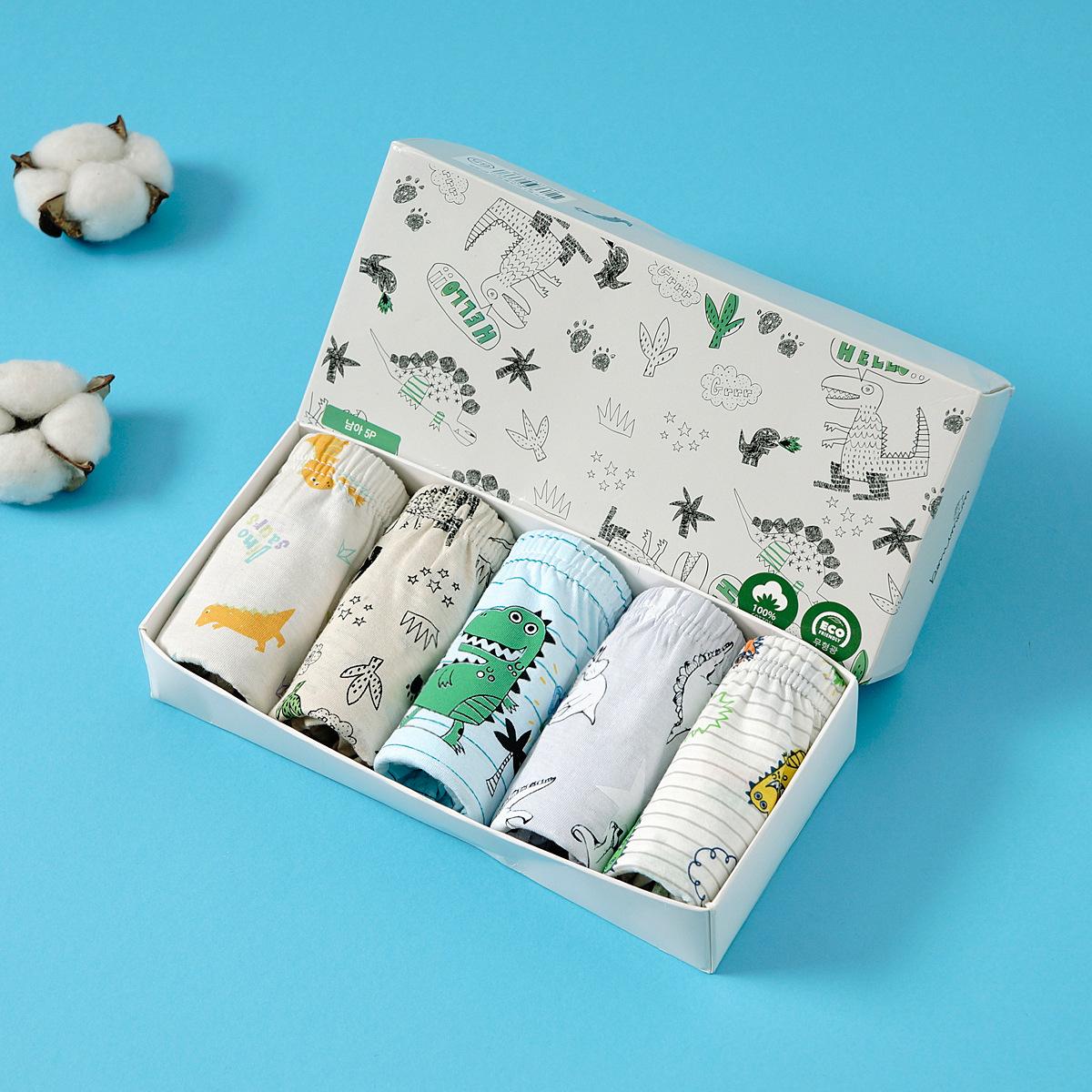 5 Teile/los Kinder Unterwäsche Baumwolle Höschen für Mädchen Cartoon Babys Dreieck Slip Atmungsaktive Kinder Slip Mädchen Schlüpfer 4-5Y von Joom DACH