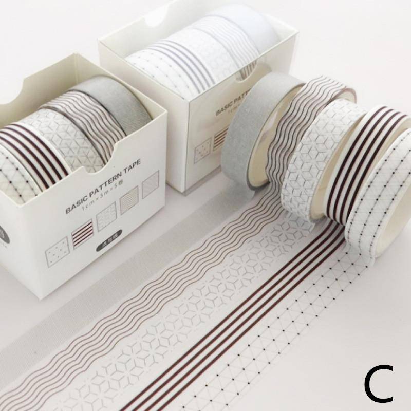 5 Teile/paket Mond Sterne Washi Tape Set Dekoration Aufkleber Scrapbooking Tagebuch Abdeckklebeband Schreibwaren Schule Liefert von Joom DACH