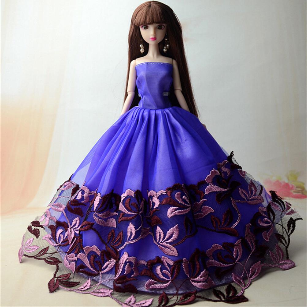 5 Teile/satz Hochzeit Abendkleid Prinzessin Kleid Barbie Geschenke Baby Kinder von Joom DACH