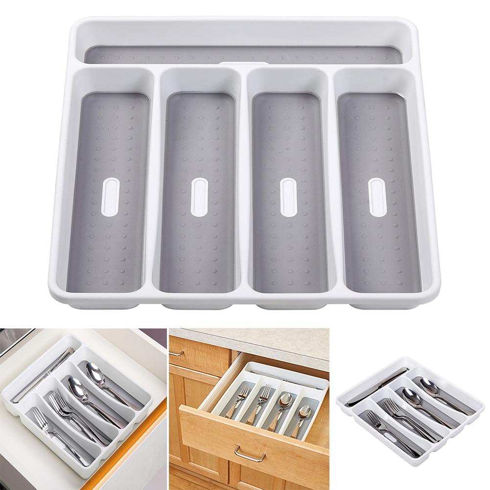 5 fächer Besteck Organizer Kunststoff Messer Gabel Lagerung Tablett Besteck Tablett von Joom DACH