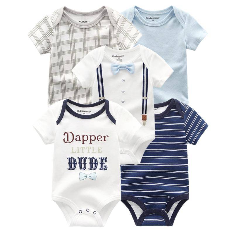 5 stück Sommer Weiche Baumwolle Baby Strampler Cartoon Print Infant Junge Mädchen Overall Kleidung 6M 5 stück Sommer Weiche Baumwolle Baby Strampler Cartoon Print Infant Junge Mädchen Overall Kleidung 6M von Joom DACH