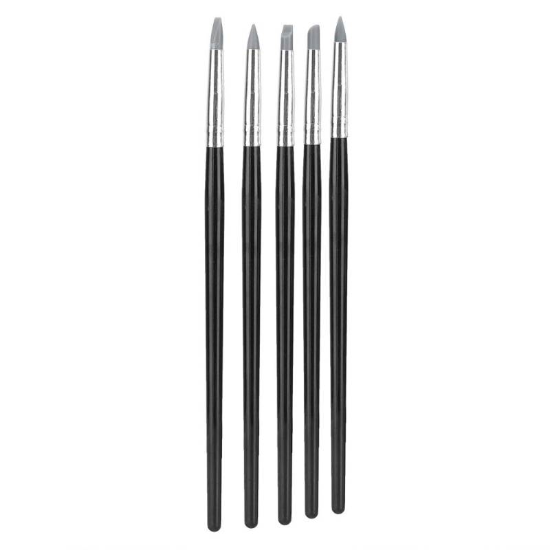 5 stücke Ton Sculpting Tool Set Silikon Kopf Skulptur Werkzeuge Shapers Zubehör von Joom DACH