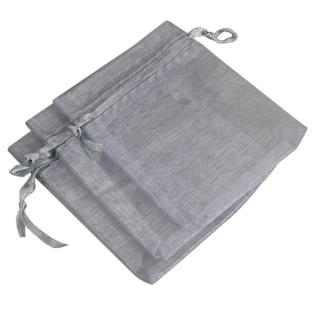 50 Stück/Los Organza Geschenktüte für Schmuck 24 Farben Kordelzugbeutel für Hochzeit Weihnachten Süßigkeiten Geschenktüten Schmuckverpackung 5x7cm von Joom DACH