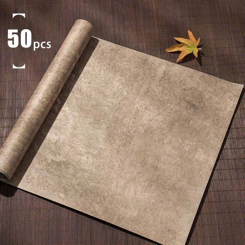 50 Stück 5,3 * 13,4 Zoll langes Retro-Qin- und Han-Antikes Nomen-Papierpinsel-Kalligraphie-Übungs-Nomen-Papier Nationale Malerei Kalligraphie-ErstellungAusstellung 50pcs von Joom DACH