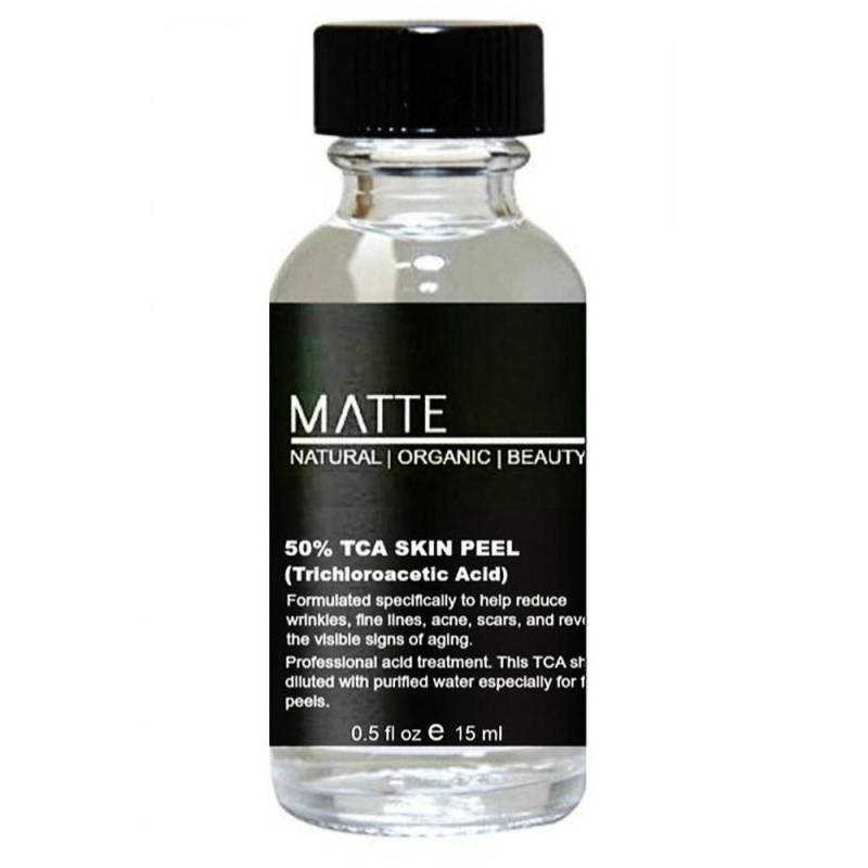 50 % TCA-Hautpeeling-Set, 15 ml, mattes Beauty-Hautpeeling-Set, entfernt Narben, Tätowierungen, Falten, feine Linien, Säure von Joom DACH