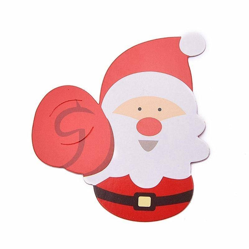 50 Teile/los Geschenk Paket Decor Karten Schöne Pinguin und Santa Claus Weihnachten Süßigkeiten und Lollipop Deco Snow man von Joom DACH