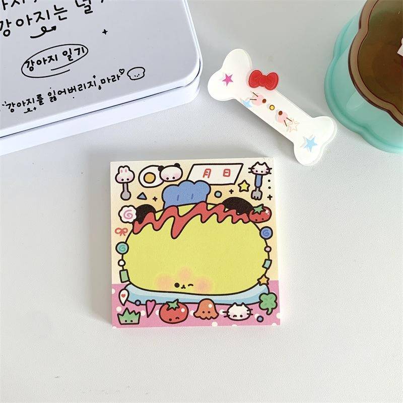 50 blatt Nette Katze Notizblock Amerikanischen Stil Schöne Kätzchen Haftnotiz 8*8 cm Kawaii Briefpapier Sammelalbum Dekorative papier Student von Joom DACH