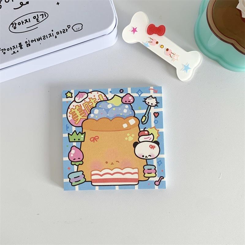 50 blatt Nette Katze Notizblock Amerikanischen Stil Schöne Kätzchen Haftnotiz 8*8 cm Kawaii Briefpapier Sammelalbum Dekorative papier Student von Joom DACH