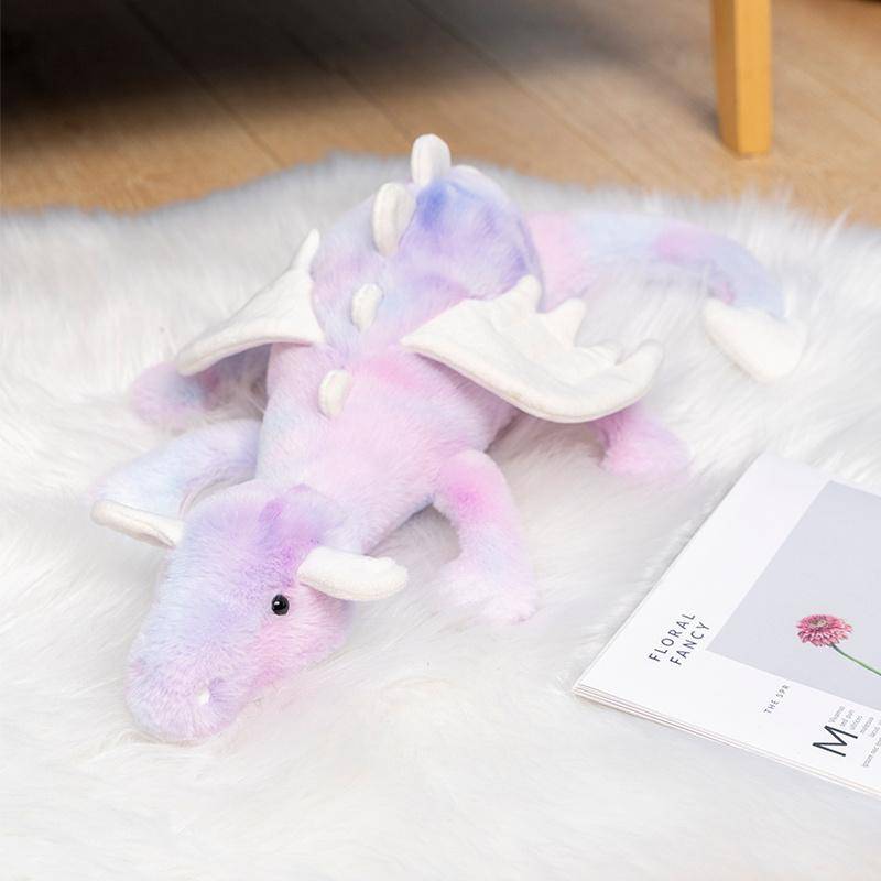 50 cm Fliegender Schneedrache Dinosaurier Plüschtier Puppe Kissen Weiches Sofa Zimmerdekoration Süßes Baby Kind Freundin Geburtstagsgeschenk 50cm violett von Joom DACH