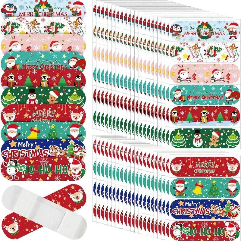 50 teile/satz Cartoon Pflaster Weihnachten Fußball Drucke Pflaster für Wundauflagen Patch Klebeband Streifen Kawaii Klebebinden 72x19mm von Joom DACH