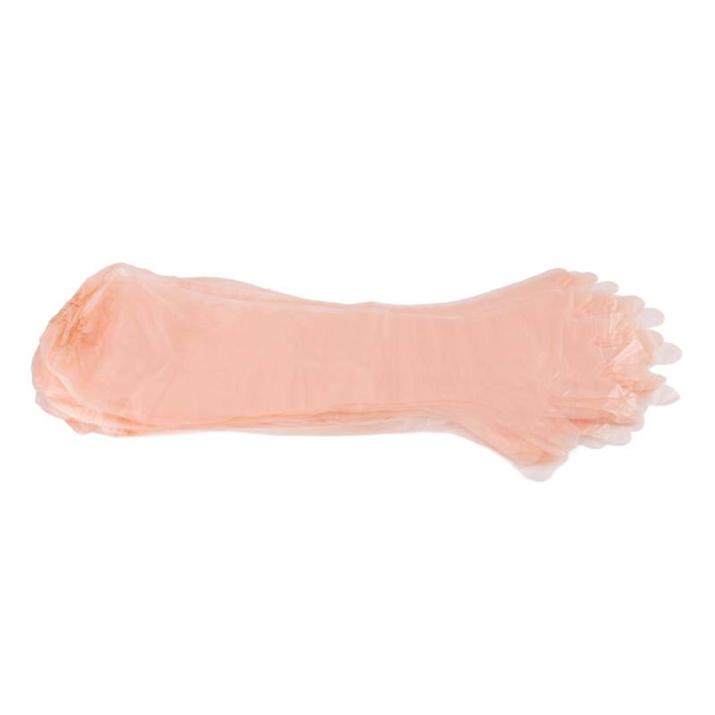 50PCS Einweghandschuhe für Tiere, 90cm, Einweghandschuhe für künstliche Befruchtung mit Gummiband von Joom DACH
