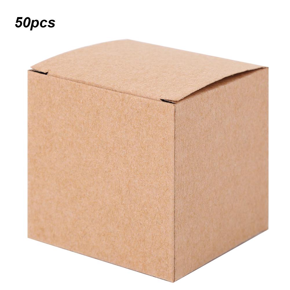 50PCS Kraft Papier Box Falten Retro Geschenk Boxen Handwerk Karton Set für Weihnachten Hochzeit50PCs Papier von Joom DACH