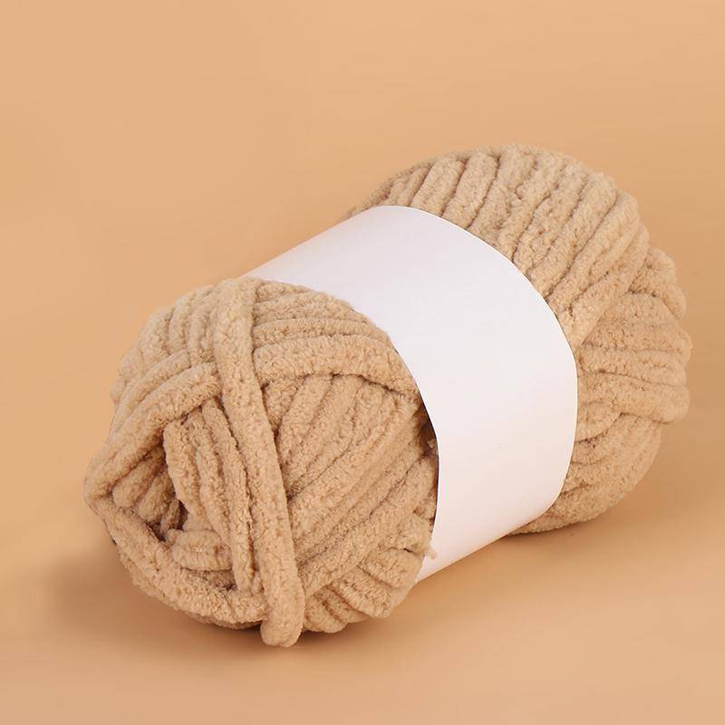 50g/rolle Grob Eis Bar Arktischen Samt Garn Eis Streifen Gewinde Dicke Wolle von Joom DACH