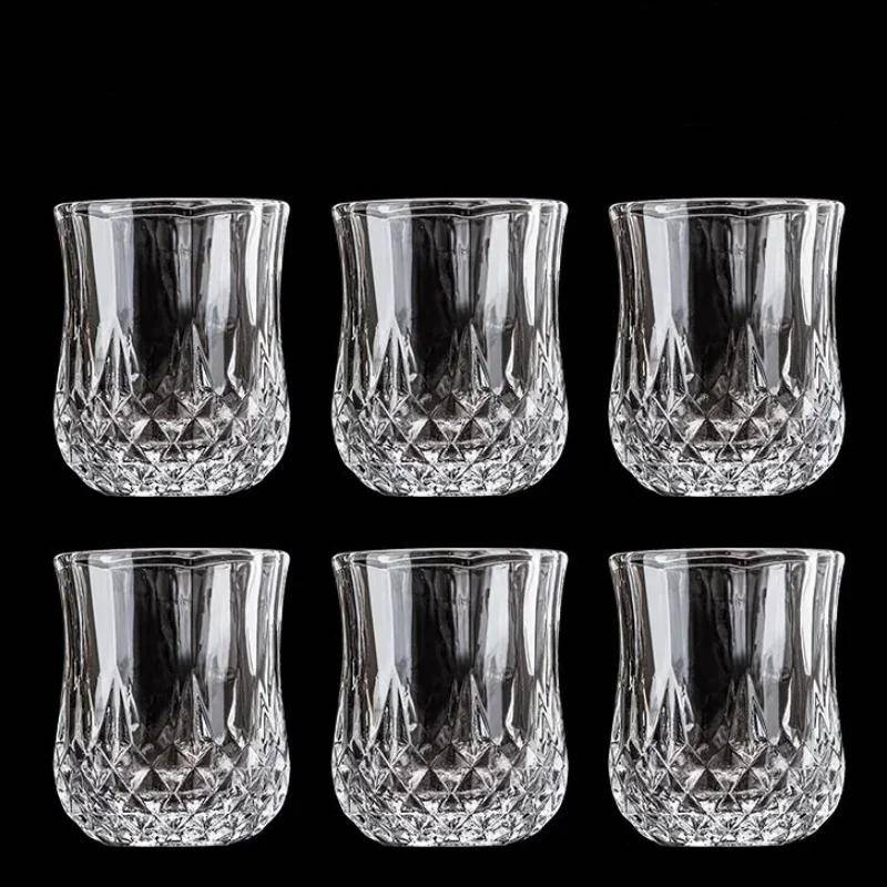 50ml Diamond SGlasses Scotch Whiskyglas Transparentes Cocktailglas Bar Party Bierglas mit kleiner Kapazität Becher Home Drinkware <50ml von Joom DACH