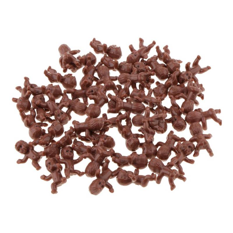 50pcs Mini Newborn Baby Doll Toy Shower Decor Party Bag Filler PinkMöbel & Wohnen, Feste & Besondere Anlässe, Party- & Eventdekoration! 2.5 x 1.7 x 0.8cm braunroten von Joom DACH