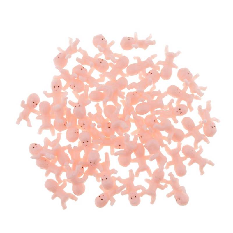 50pcs Mini Newborn Baby Doll Toy Shower Decor Party Bag Filler PinkMöbel & Wohnen, Feste & Besondere Anlässe, Party- & Eventdekoration! 2.5 x 1.7 x 0.8cm rosa von Joom DACH