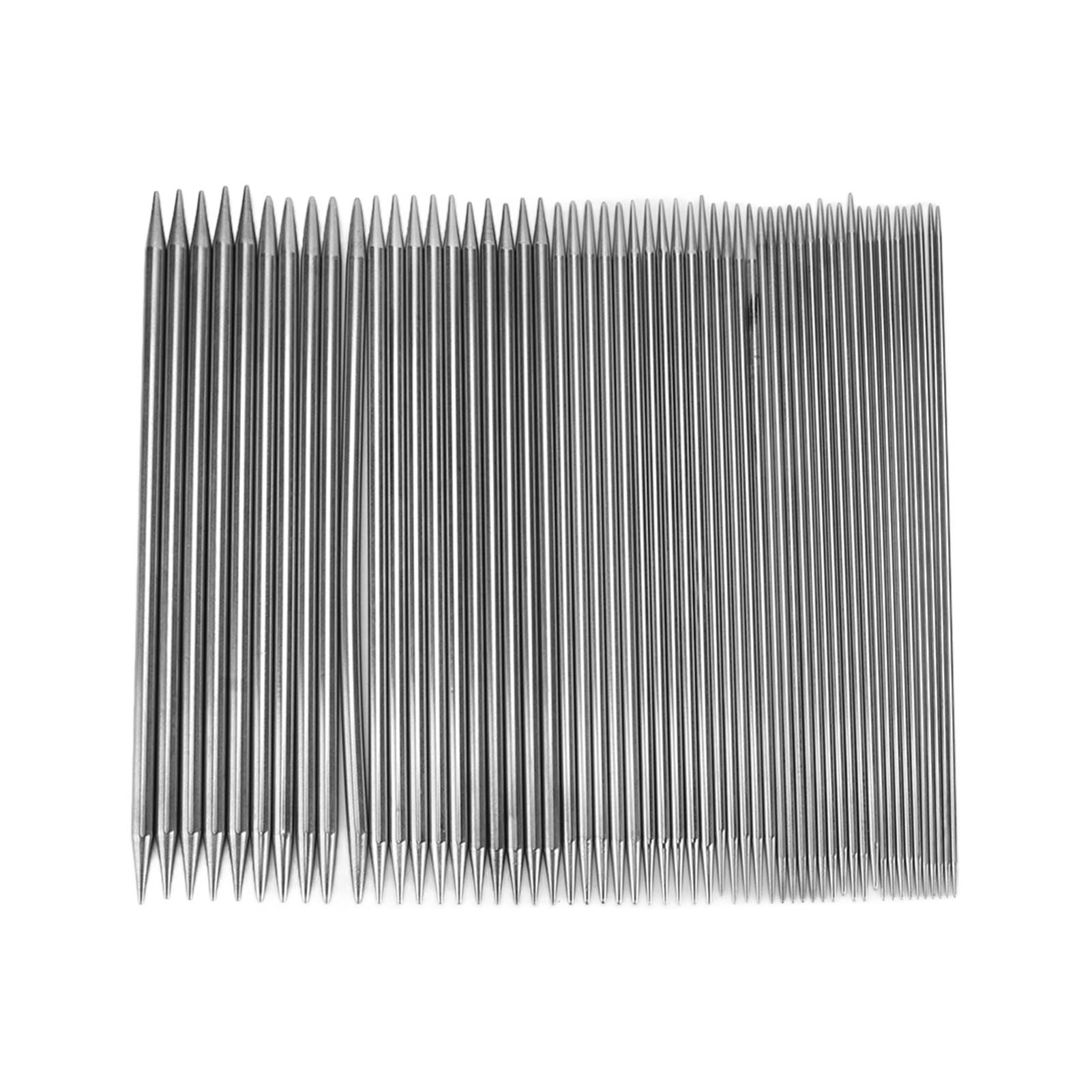 55-teiliges Doppelspitz-Stricknadel-Set aus Edelstahl zum Weben von Pullovern für Anfänger 55-teiliges Doppelspitz-Stricknadel-Set aus Edelstahl zum Weben von Pullovern für Anfänger von Joom DACH