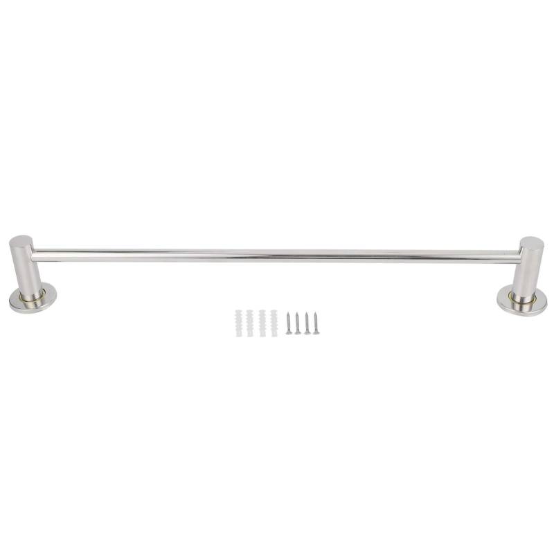 57CM Handtuchstange Edelstahl Wandmontiert Handtuchhalter Aufhänger Ablageregal für Badezimmer von Joom DACH