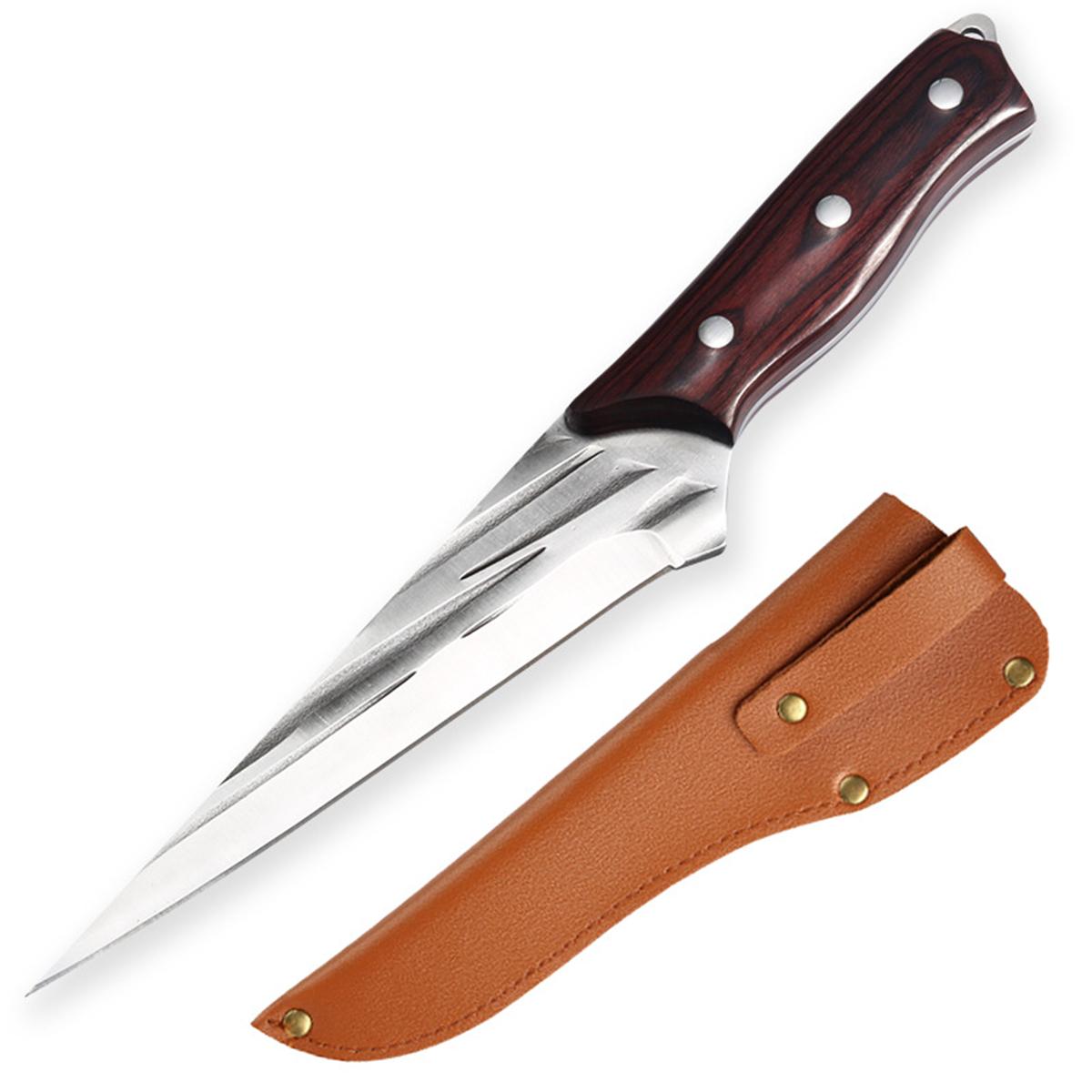 5Cr15Mov Edelstahl Geschmiedet Metzger Messer Fleisch Cleaver Ausbeinmesser Jagd Camping Angeln Überleben Küche Kochmesser A von Joom DACH