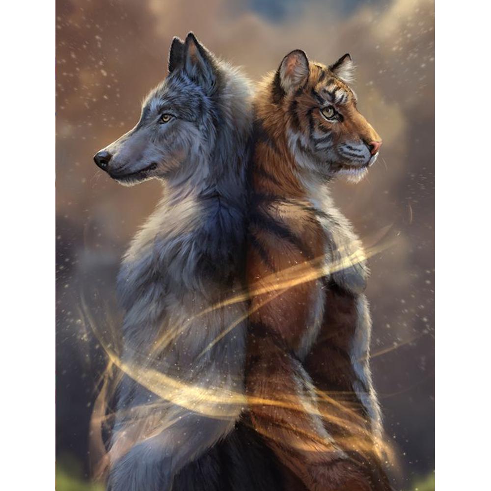 5D-Diamant-Malerei, DIY-Diamant-Stickerei, Weihnachten, voller runder Bohrer, Cartoon-Bild von Strasssteinen 20X30CM von Joom DACH