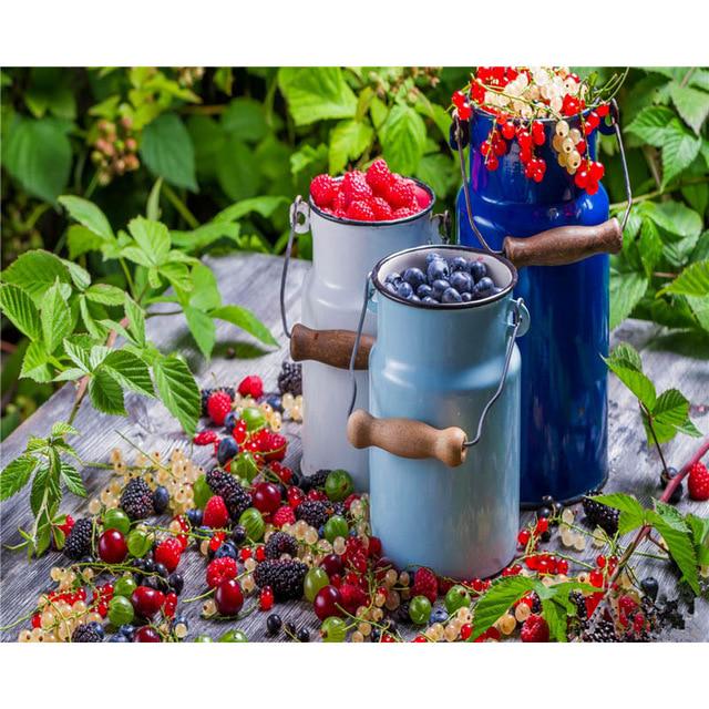 5D-Diamant-Malerei, Stillleben, Obst, Bild von Strasssteinen, Mosaik, DIY-Diamant-Stickerei 40X50CM von Joom DACH