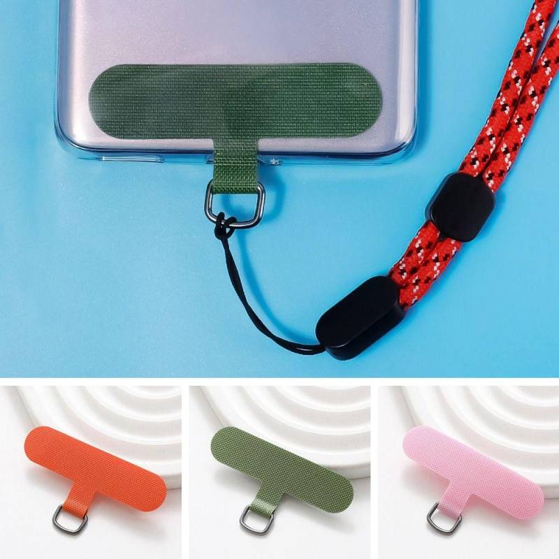 5Pcs Ersatz Telefon Anti-verloren Lanyard Nylon Patch Tether Pad Tragbare Telefon Hängen Kabel rot von Joom DACH