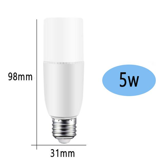 5W 10W 15W 20W LED Zylindrische Mais Birne E27 E14 Glühbirne 220V-240V LED Lampe Hause Dekoration Kronleuchter Kerze Licht 5W weiß von Joom DACH