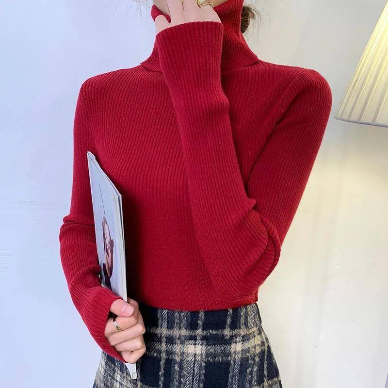 5XL Grundlegende Rollkragenpullover Frauen Pullover Herbst Winter Tops Schlank Damen Pullover Strickpullover Jumper Weiche Warme Pull Pullover 5XL 5XL Grundlegende Rollkragenpullover Frauen Pullover Herbst Winter Tops Schlank Damen Pullover Strickpullover Jumper Weiche Warme Pull Pullover 5XL von Joom DACH